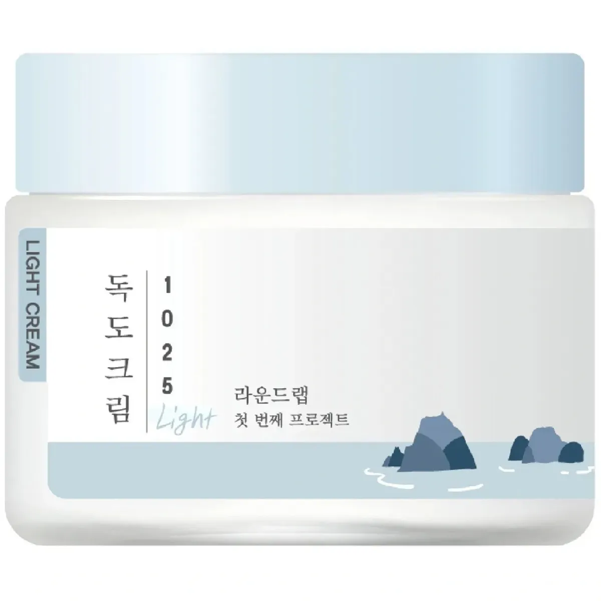 Легкий увлажняющий крем с морской водой ROUND LAB 1025 Dokdo Light Cream 80 мл