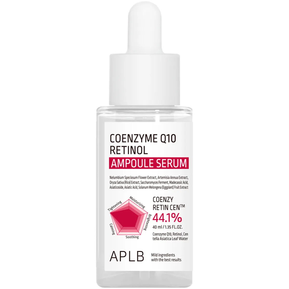 Антивікова ампульна сироватка з коензимом Q10 і ретинолом APLB Coenzyme Q10 Retinol Ampoule Serum 40 мл