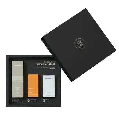 Подарочный набор для сияния кожи лица Transparent Lab Holiday Glow Ritual 3 в 1
