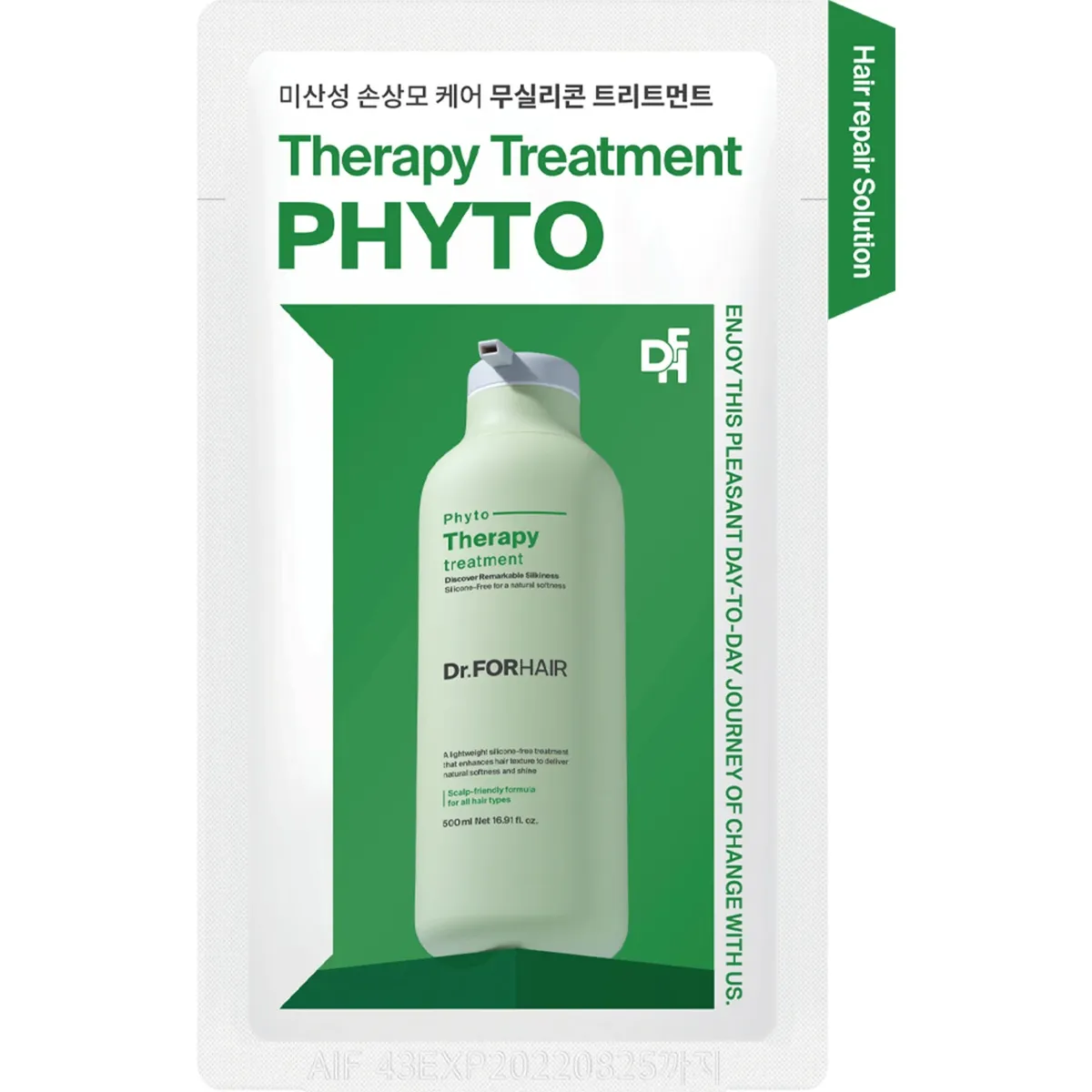 Фітотерапевтична маска-кондиціонер для волосся Dr.FORHAIR pHyto Therapy Treatment 300 мл