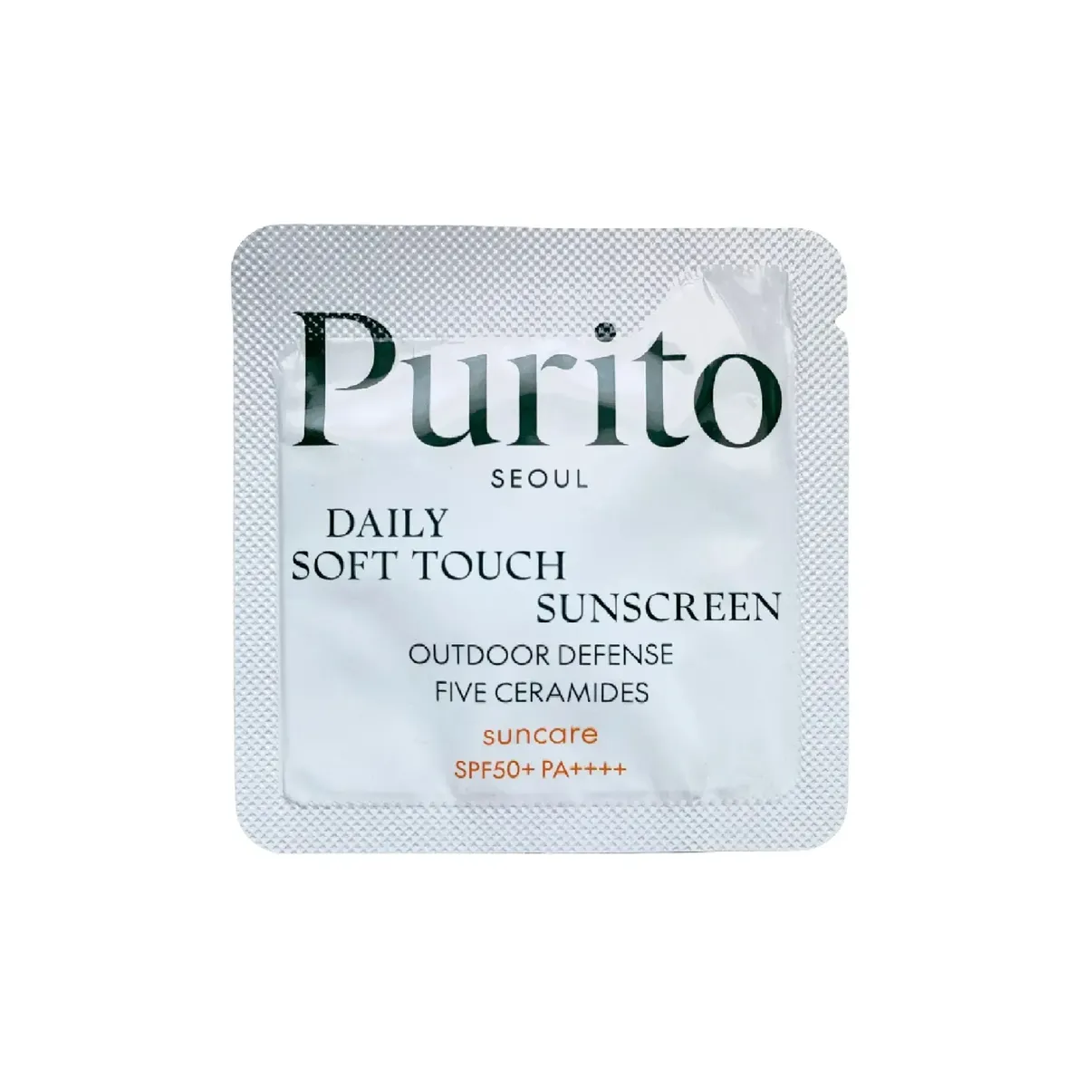 Солнцезащитный крем Purito Seoul Daily Soft Touch Sunscreen (Renewer) 1 г, Саше (Тестер)