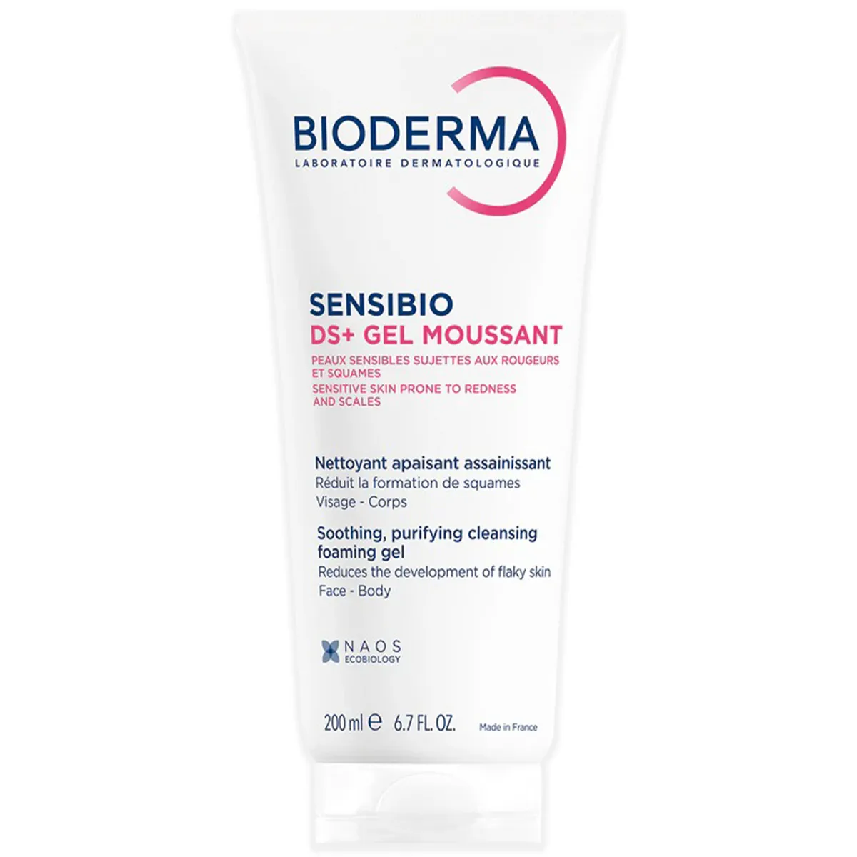 Очищающий гель Bioderma Sensibio DS+ Soothing Purifying Cleansing Gel 200 мл