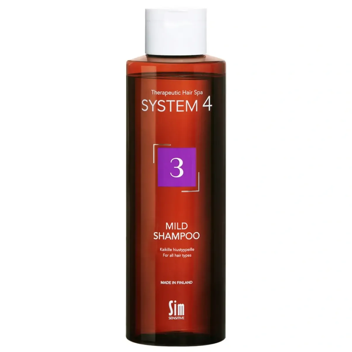 Шампунь №3 для профилактического применения для всех типов волос Sim Sensitive System 4 3 Mild Shampoo 250 мл