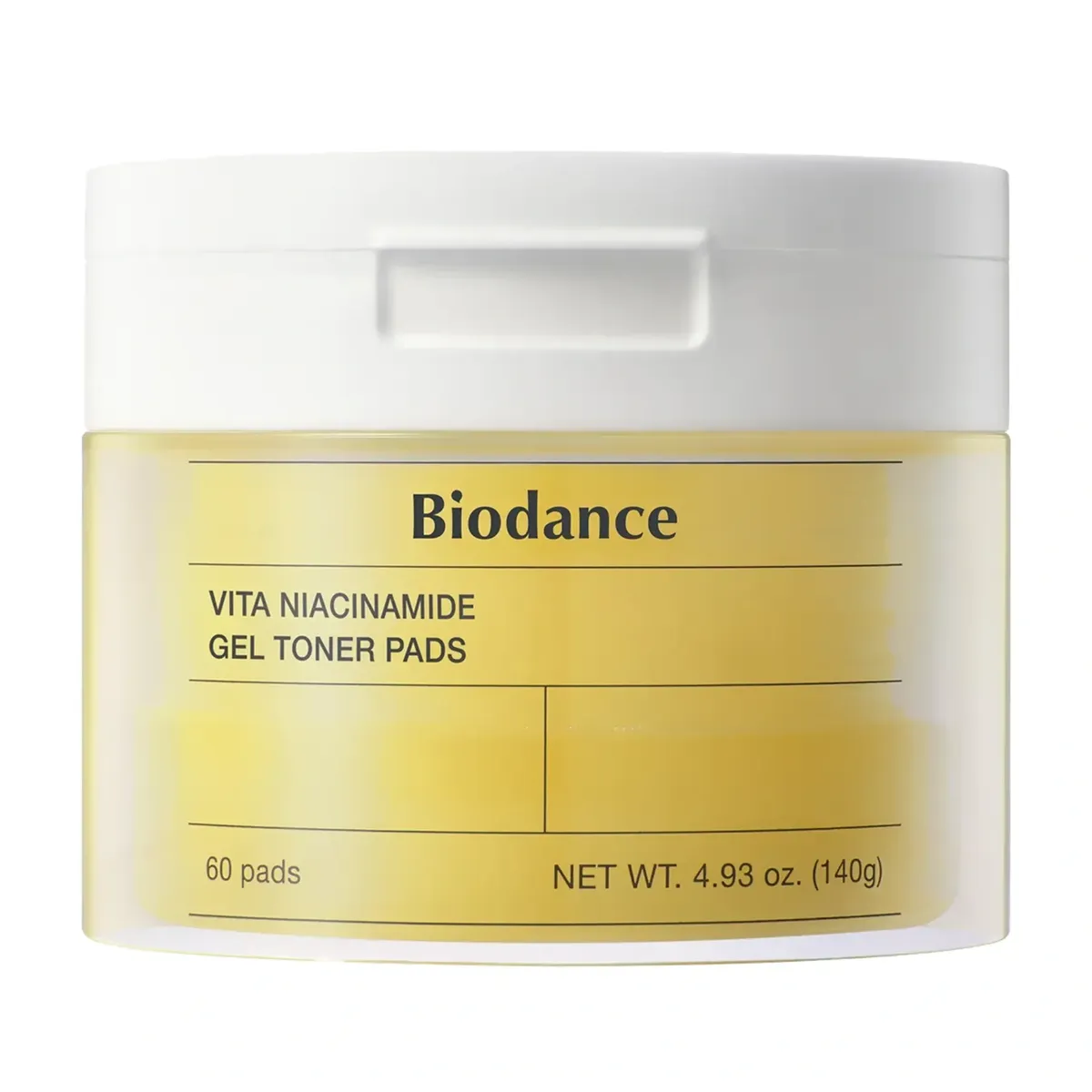 Гелевые тонер-пэды с ниацинамидом Biodance Vita Niacinamide Gel Toner Pad 60 шт