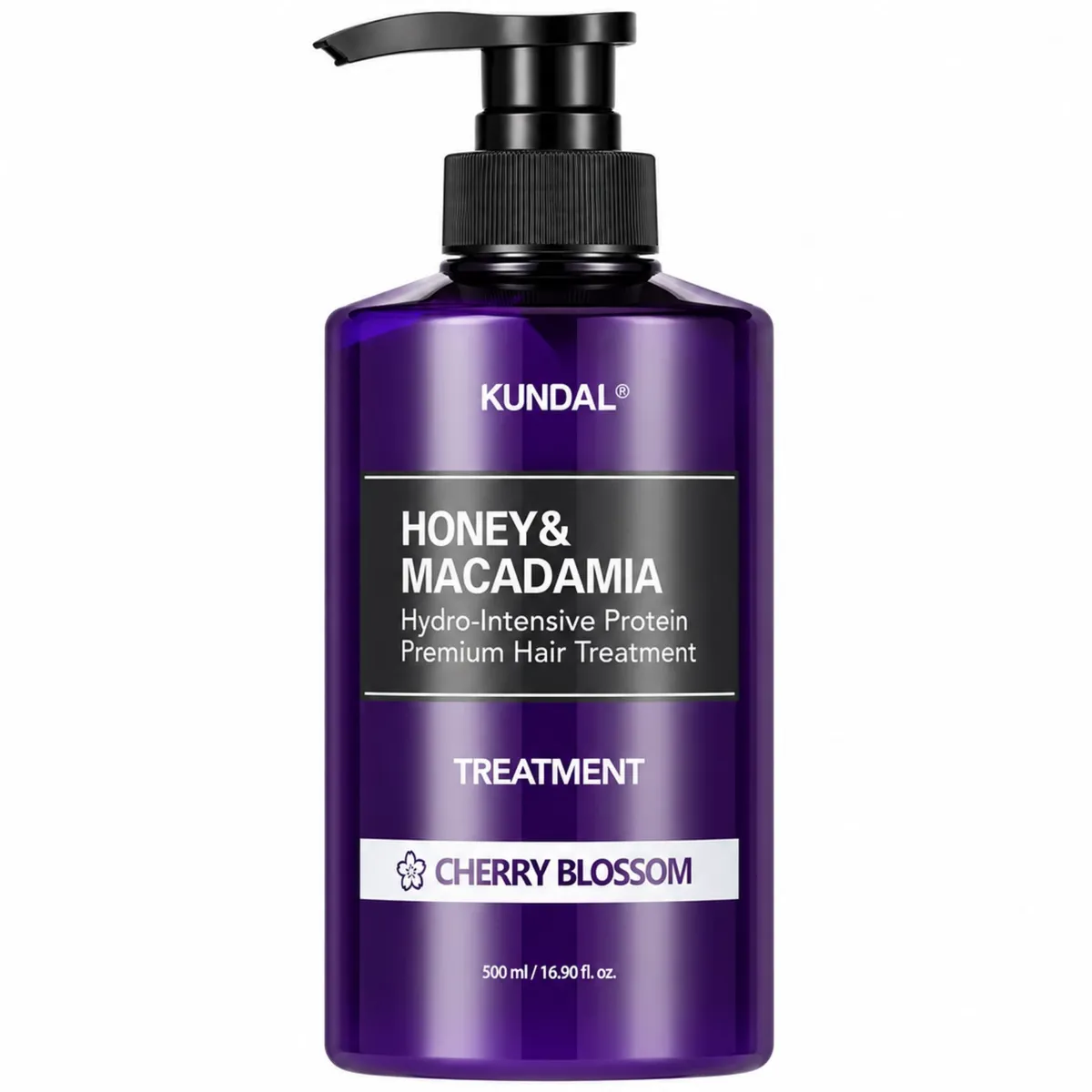 Интенсивный восстанавливающий кондиционер-маска для волос KUNDAL Honey & Macadamia Treatment Cherry Blossom 500 мл