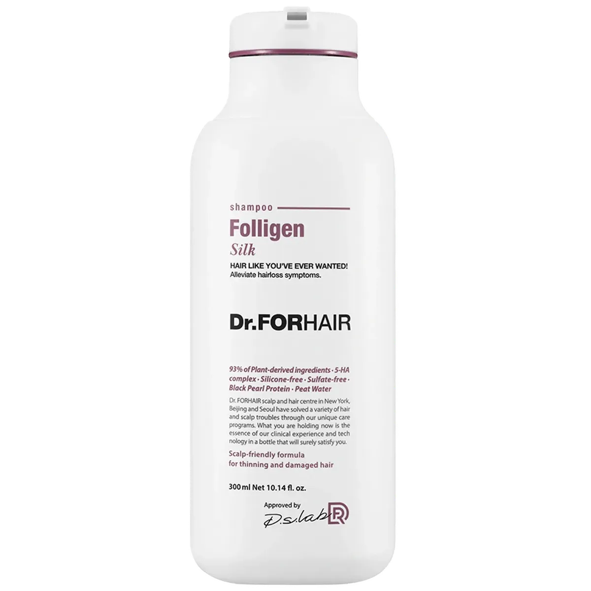 Шампунь для сухих и поврежденных волос Dr.FORHAIR Folligen Silk Shampoo 70 мл Миниатюра