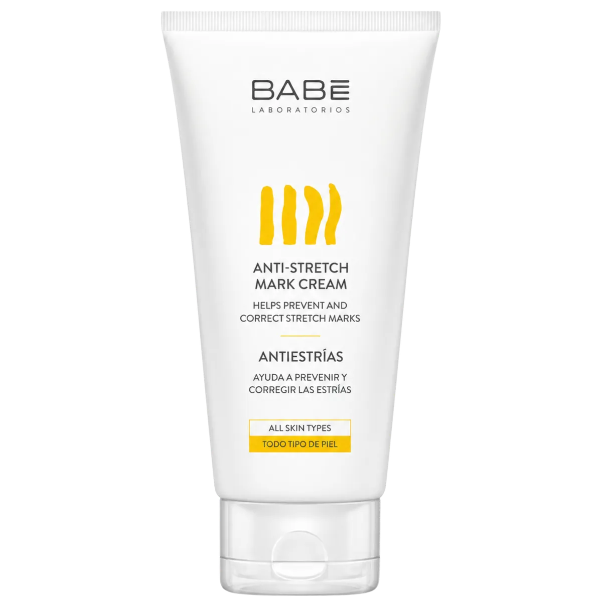 Крем від розтяжок BABE Laboratorios BODY Anti-Stretch Mark Cream 200 мл