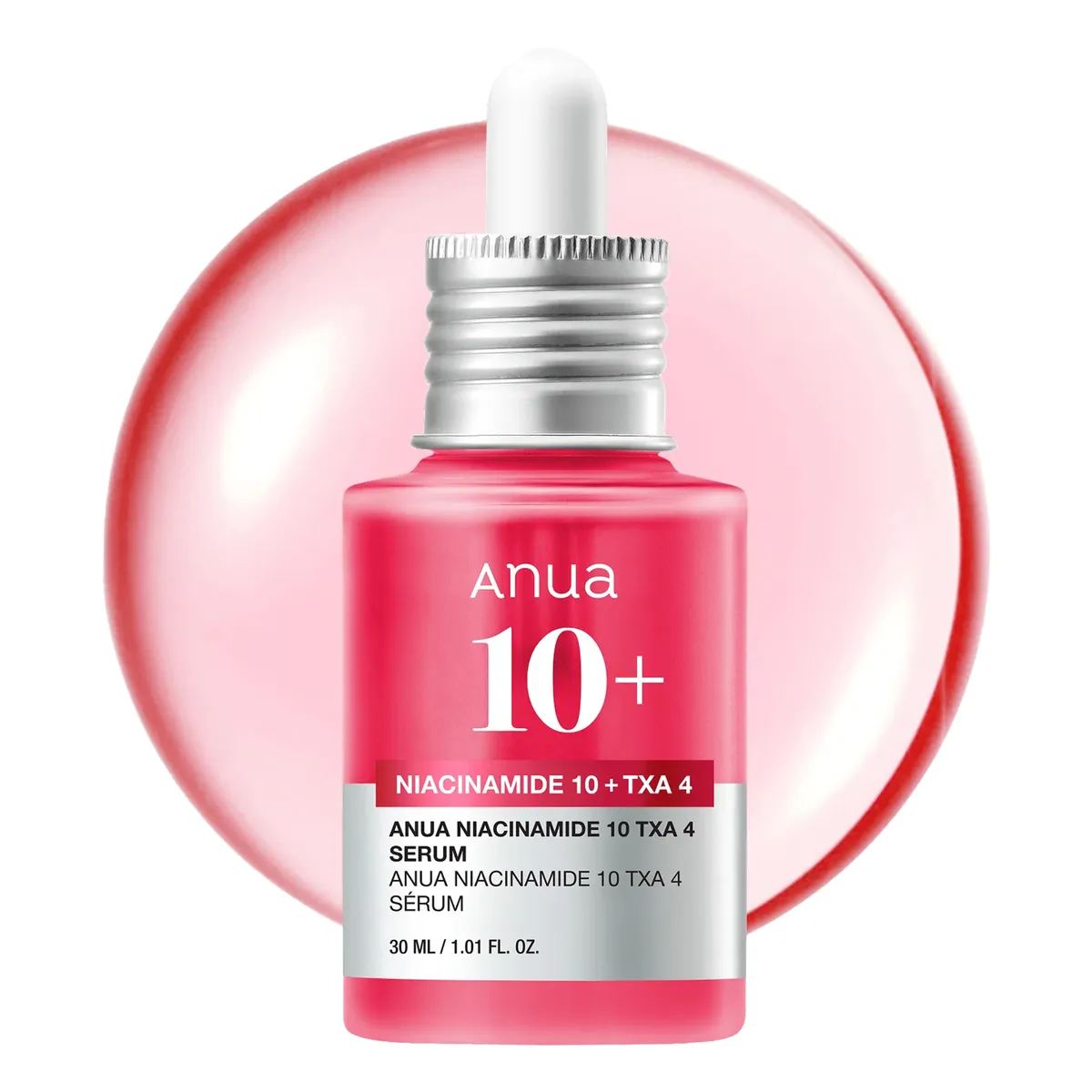 Осветляющая сыворотка с ниацинамидом и транексамовой кислотой Anua Niacinamide 10 + TXA 4 Serum 30 мл