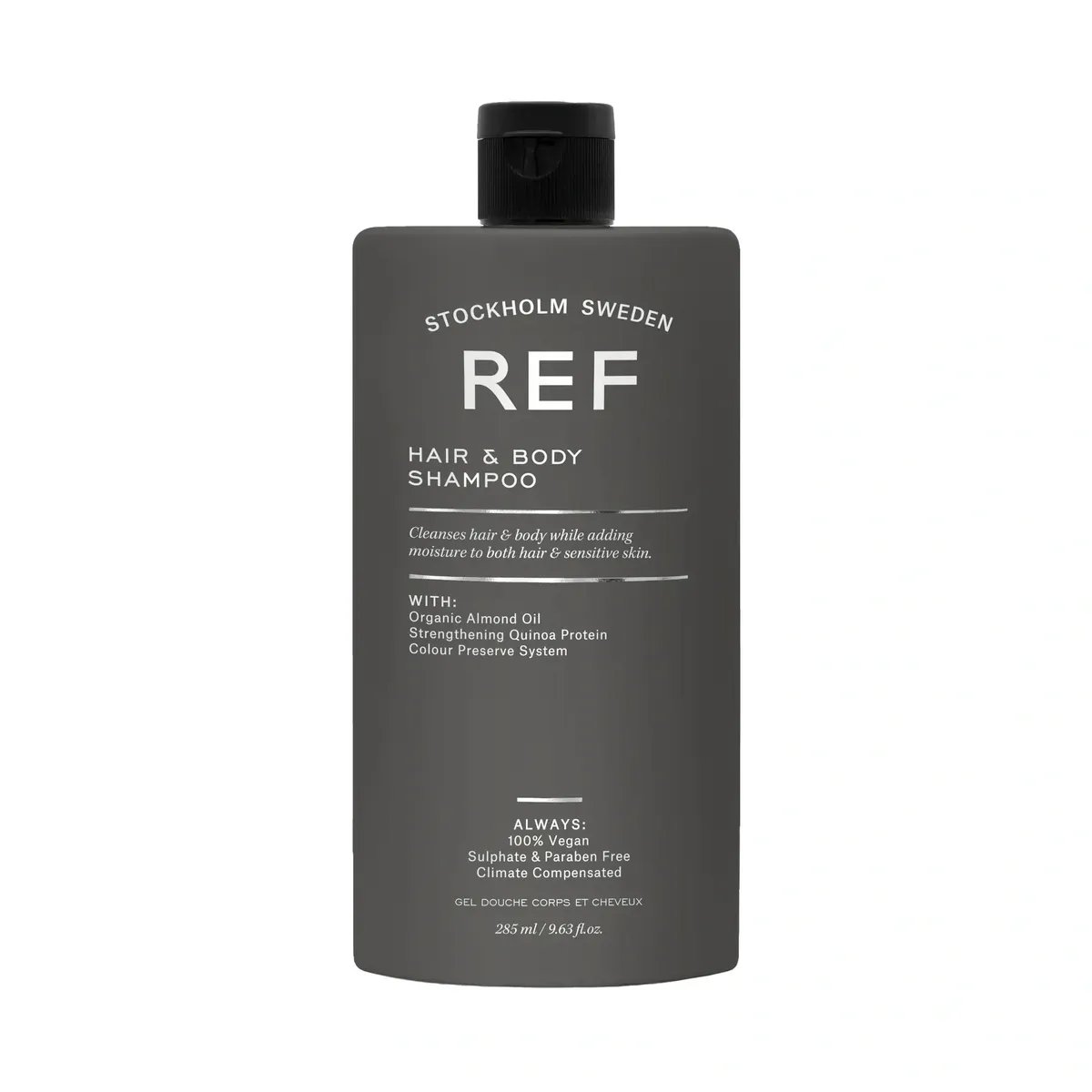 Шампунь-гель для душу чоловічий REF Hair & Body Shampoo 285 мл
