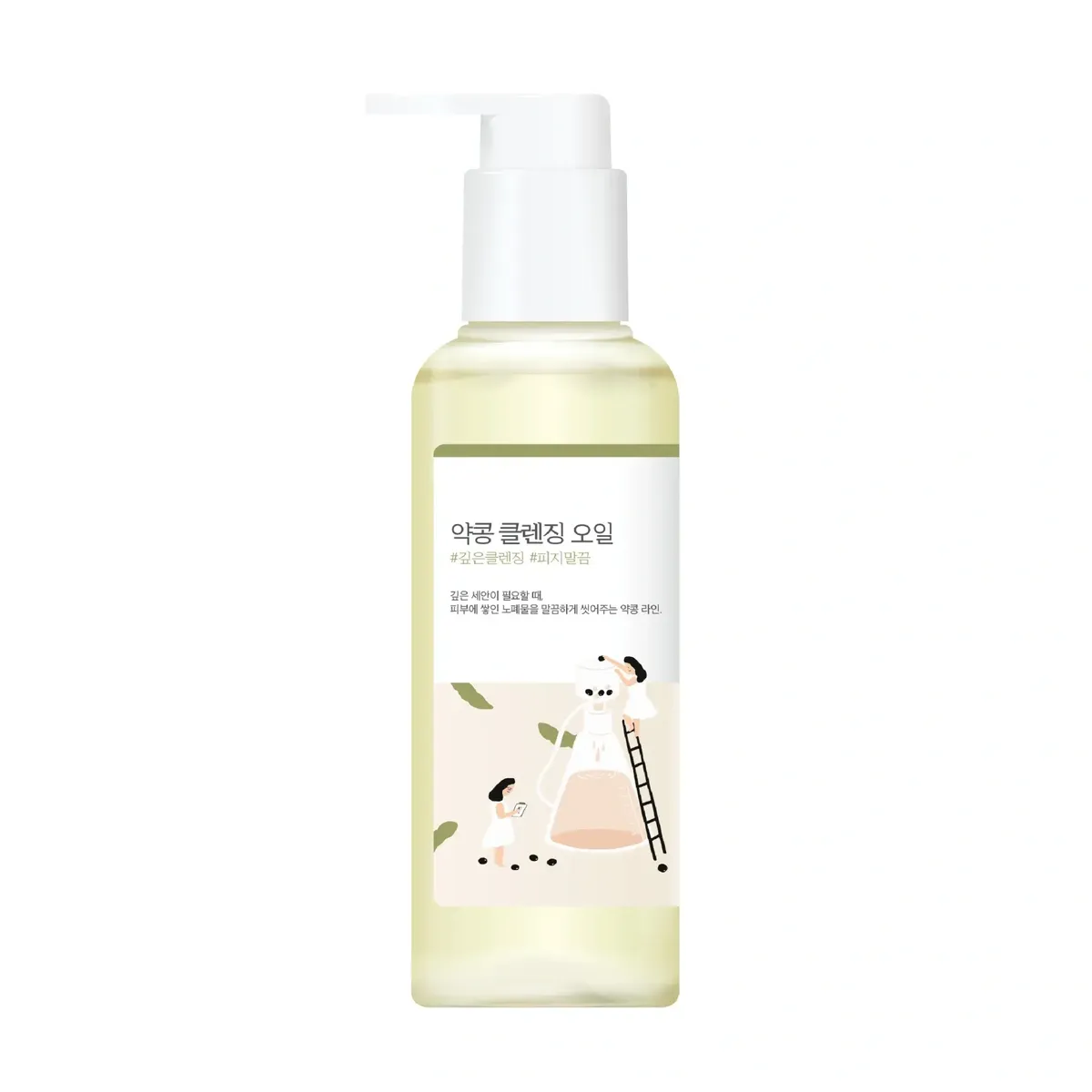 Гидрофильное масло с экстрактом черных соевых бобов ROUND LAB Soybean Cleansing Oil 200 мл