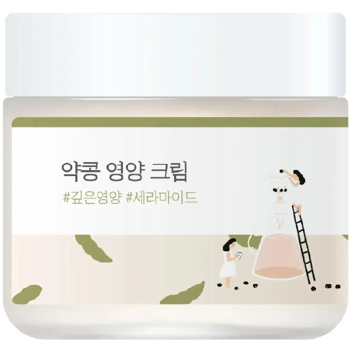 Поживний крем з екстрактом чорних соєвих бобів ROUND LAB Soybean Nourishing Cream 80 мл