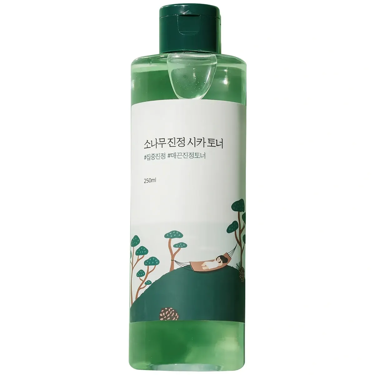 Успокаивающий тонер с экстрактом игл сосны ROUND LAB Pine Calming Cica Toner 250 мл