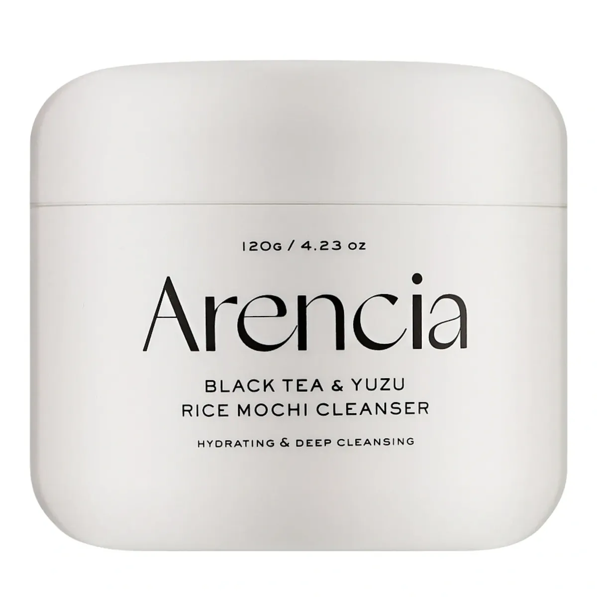 Очищающая паста с черным чаем и рисом Arencia Black Tea Rice Mochi Cleanser 120 г