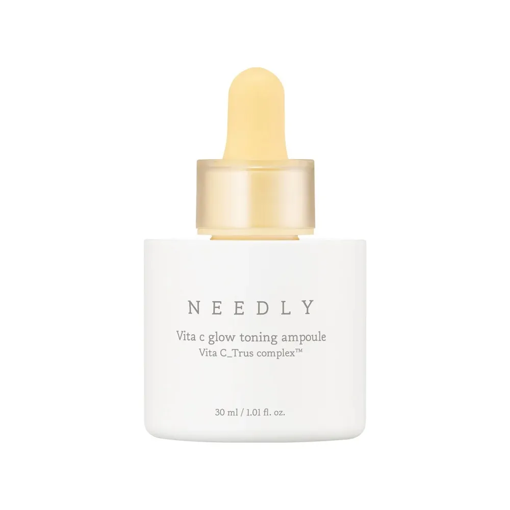 Тонізувальна сироватка з вітаміном C для сяйва шкіри Needly Vita C glow toning ampoule 30 мл