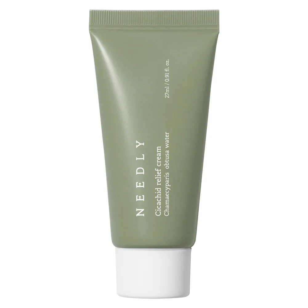 Успокаивающий крем с центеллой Needly Cicachid relief cream 27 мл Миниатюра