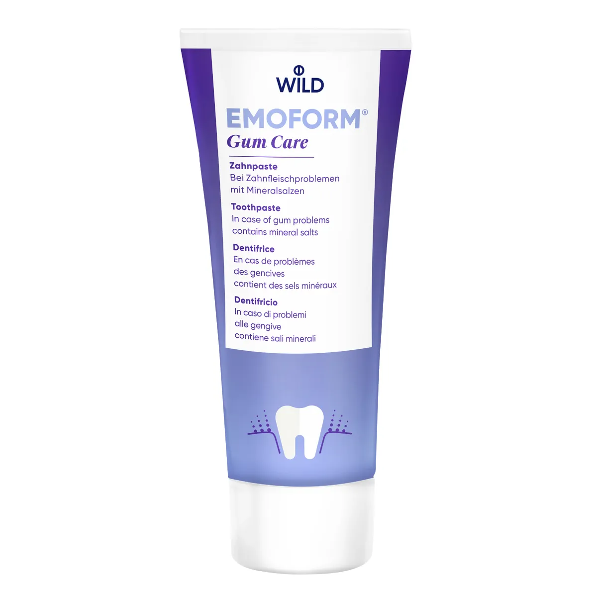 Зубная паста для ухода за деснами Dr. Wild Emoform Gum Care 75 мл