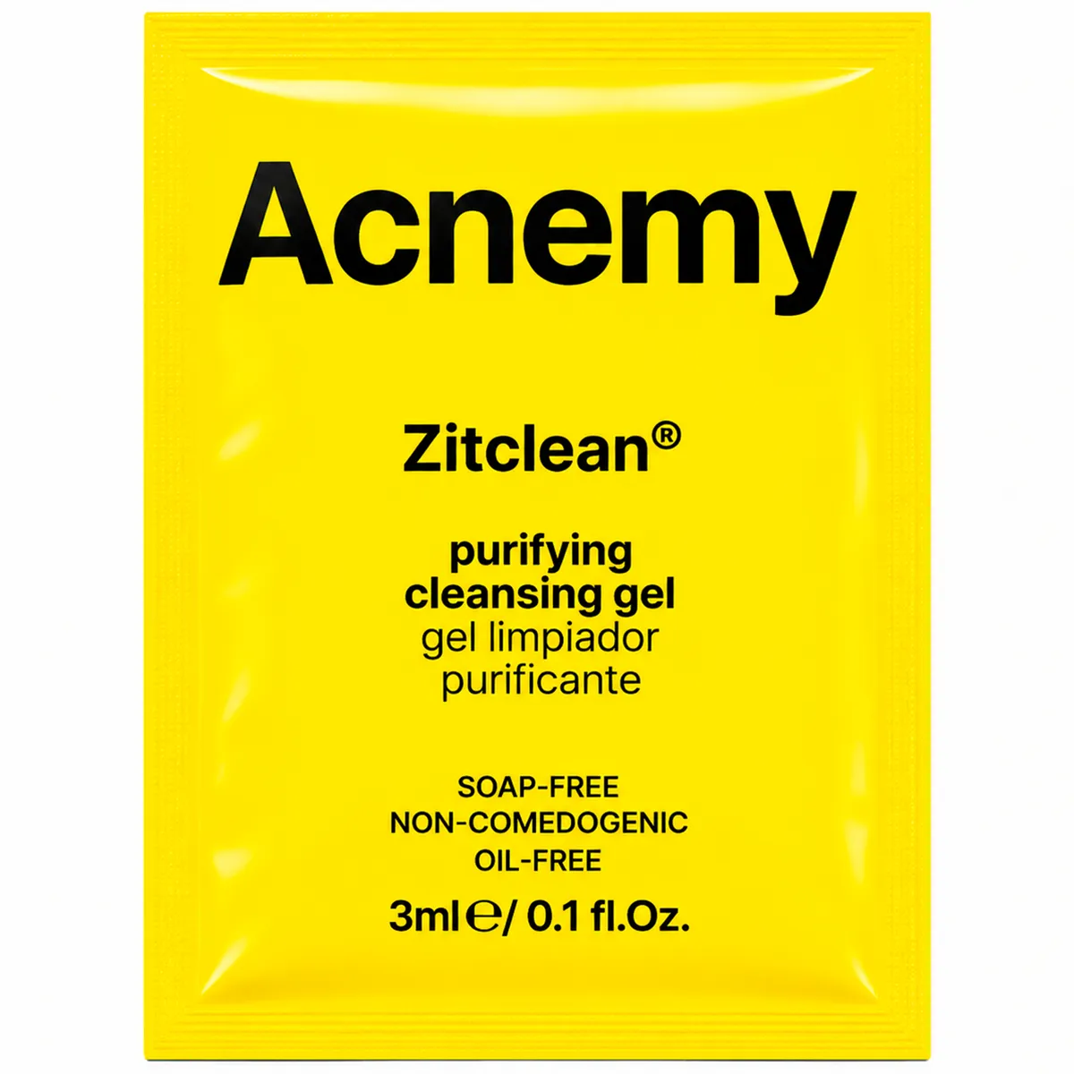Очищувальний гель Acnemy Zitclean 3 мл, Саше (пробник)