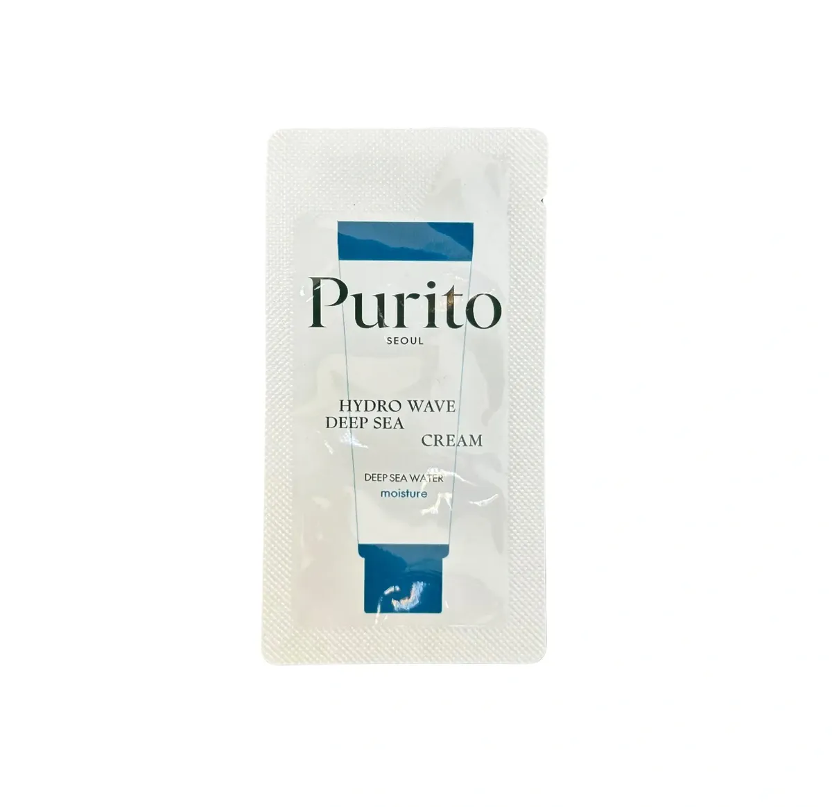 Увлажняющий крем с морской водой Purito Seoul Hydro Wave Deep Sea Cream (Renewer) 1 г, Саше (Тестер)