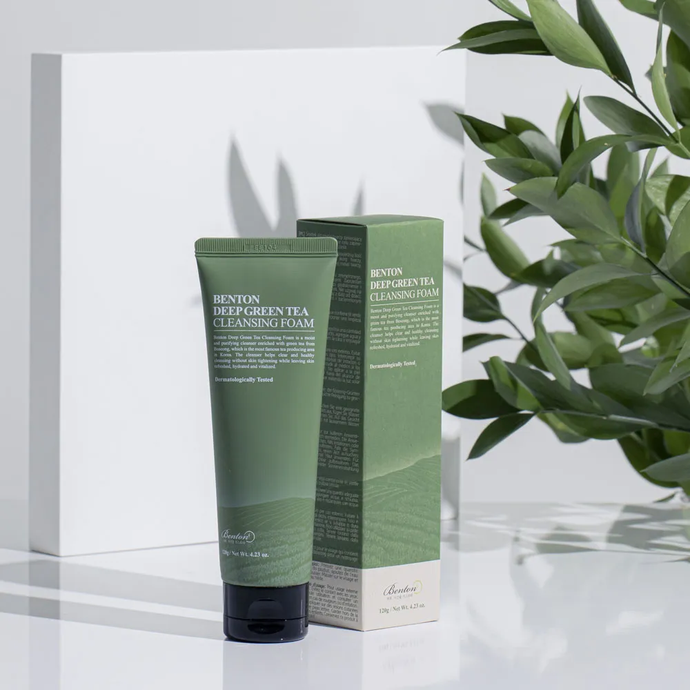 Очищающая пенка с зеленым чаем Benton Green Tea Foam 120 г