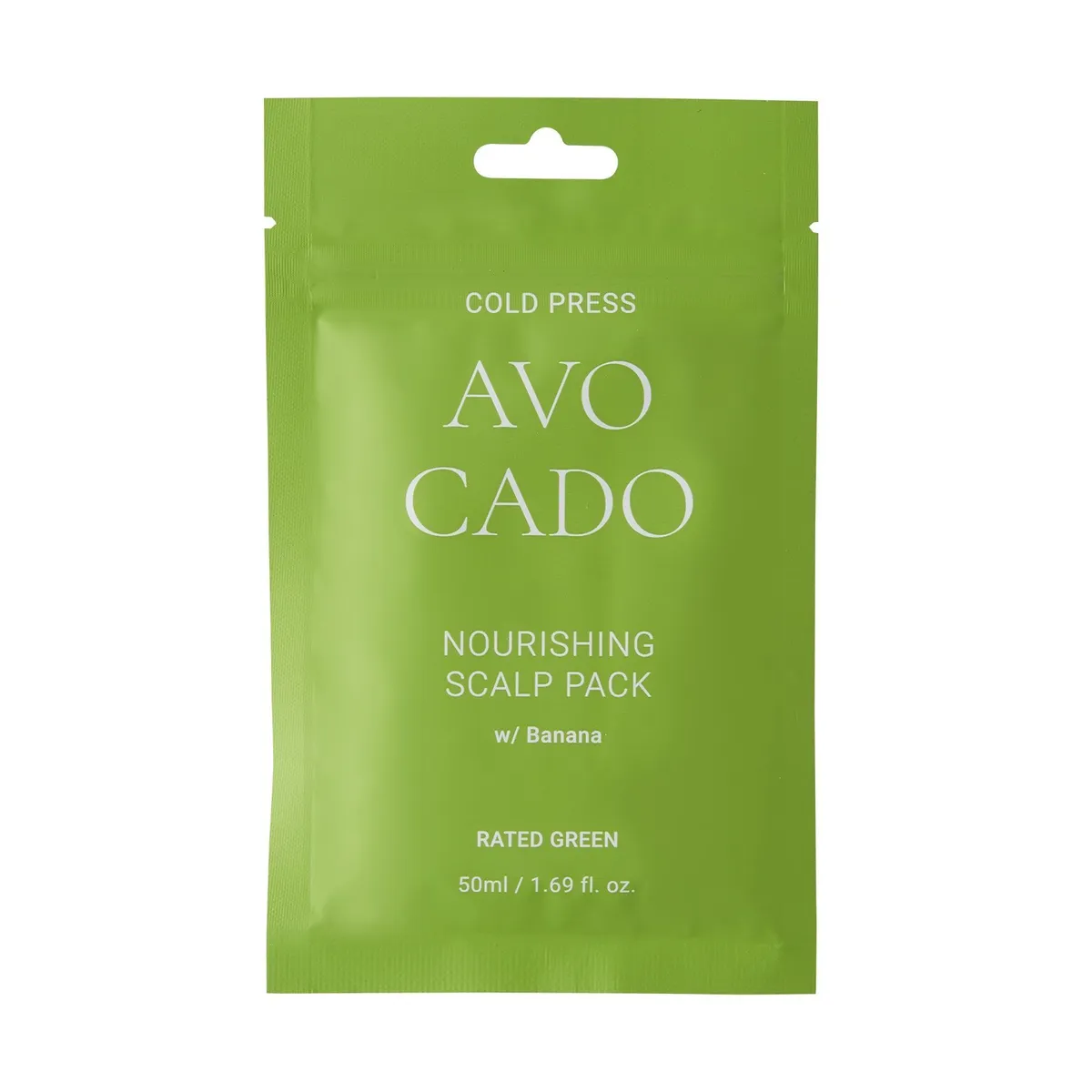 Живильна маска для волосся з авокадо Rated Green Avocado Nourishing Scalp Pack 50 мл, Мініатюра