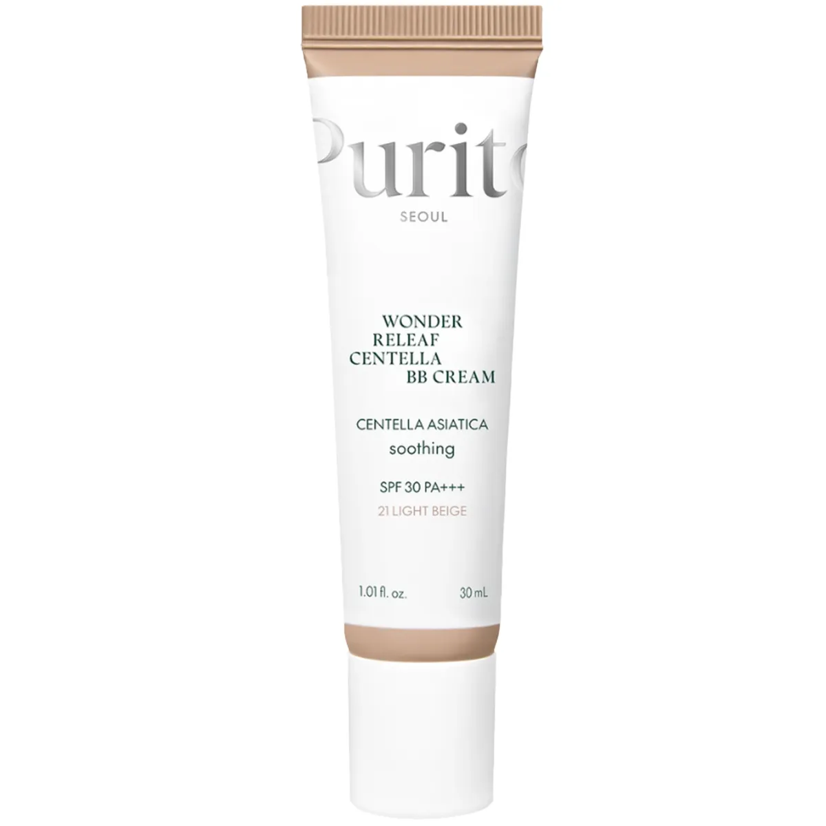 BB-крем з центелою Purito Seoul Wonder Releaf Centella BB Cream 21 Light Beige 30 мл