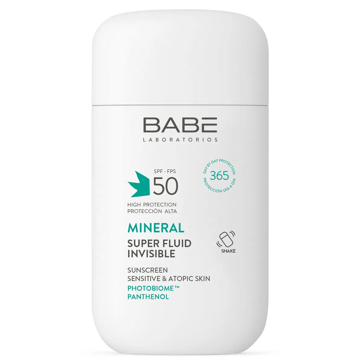 Солнцезащитный минеральный флюид с физическими фильтрами SPF50 BABE Laboratorios Mineral Super Fluid SPF50 50 мл
