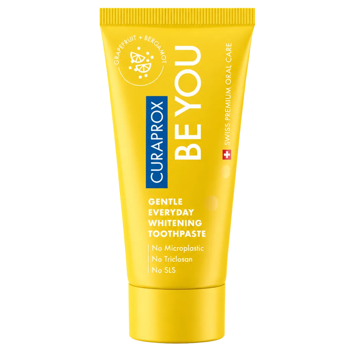 Зубная паста осветляющая Curaprox Be You "Grapefruit & Bergamot" 10 мл, Миниатюра