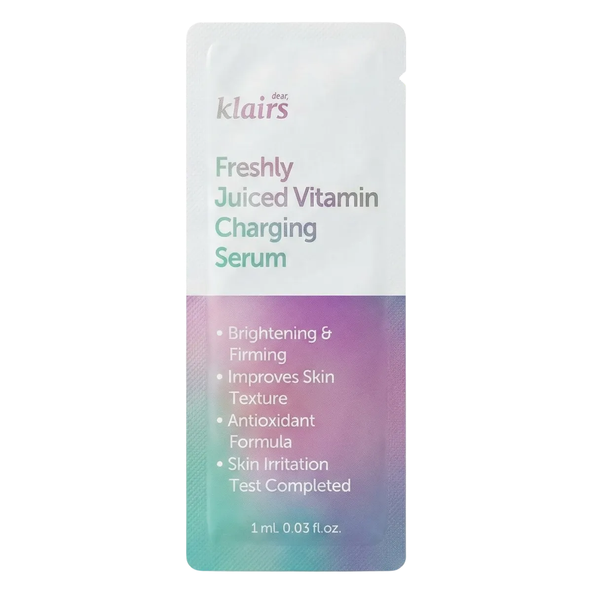 Антиоксидантная сыворотка Dear Klairs Freshly Juiced Vitamin Charging Serum 1 мл, Саше (пробник)