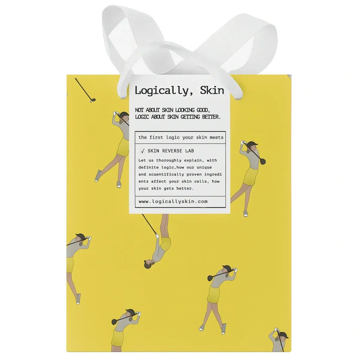 Пакет тканинний маленький Logically, Skin Shopping Bag (Small) Пакет тканевый 160*200*110 мм