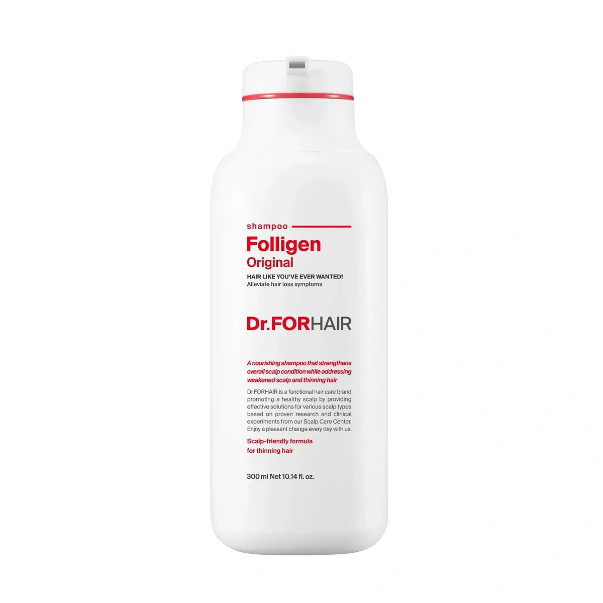Шампунь против выпадения волос Dr.FORHAIR Folligen Shampoo 300 мл