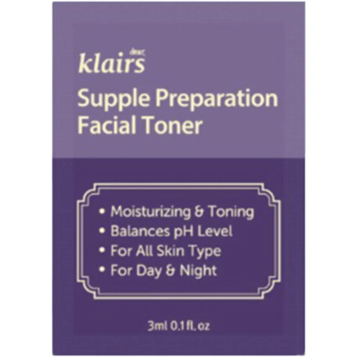 Тонер для обличчя Dear Klairs Supple Preparation Facial Toner 3 мл, Саше (Тестер)