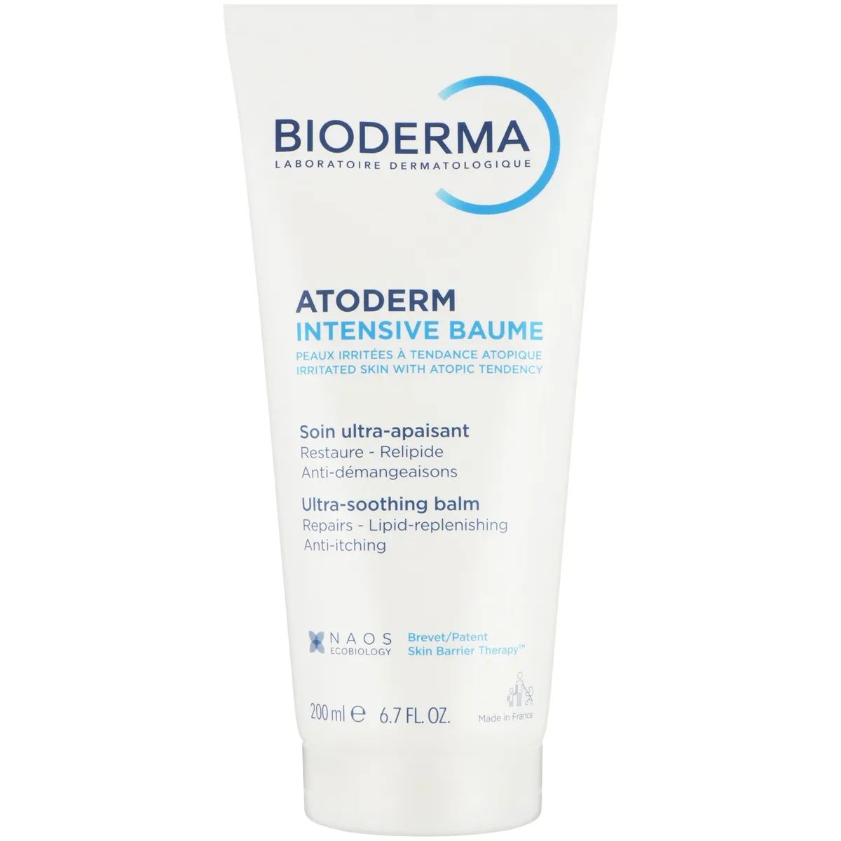 Успокаивающий бальзам для очень сухой и атопичной кожи Bioderma Atoderm Intensive Baume Balm 200 мл