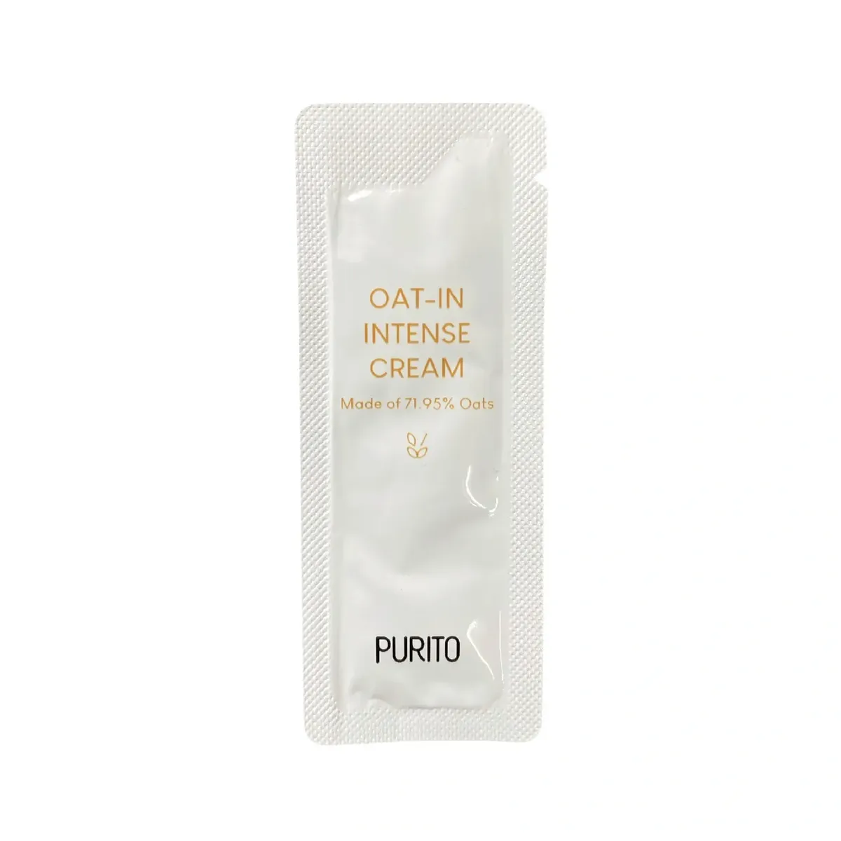 Питательный крем с водой с семян овса Purito Seoul Oat-in intense Cream 1 г, Саше (Тестер)