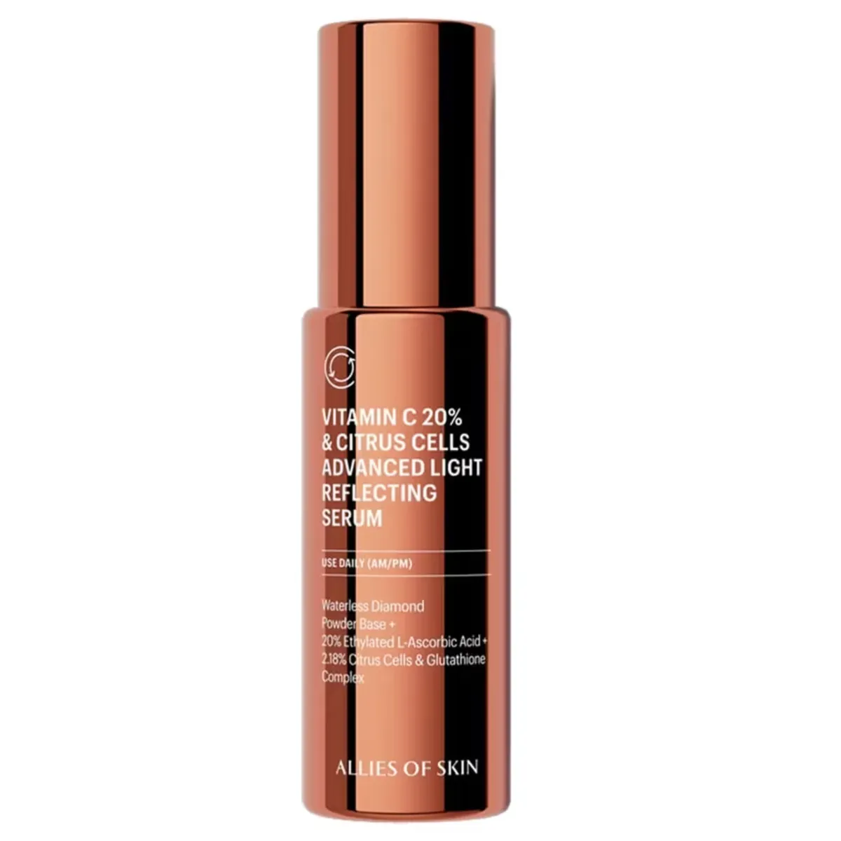 Сироватка з вітаміном C для обличчя 20% Allies Of Skin Vitamin C Brighten 20% + Firm Serum 8 мл