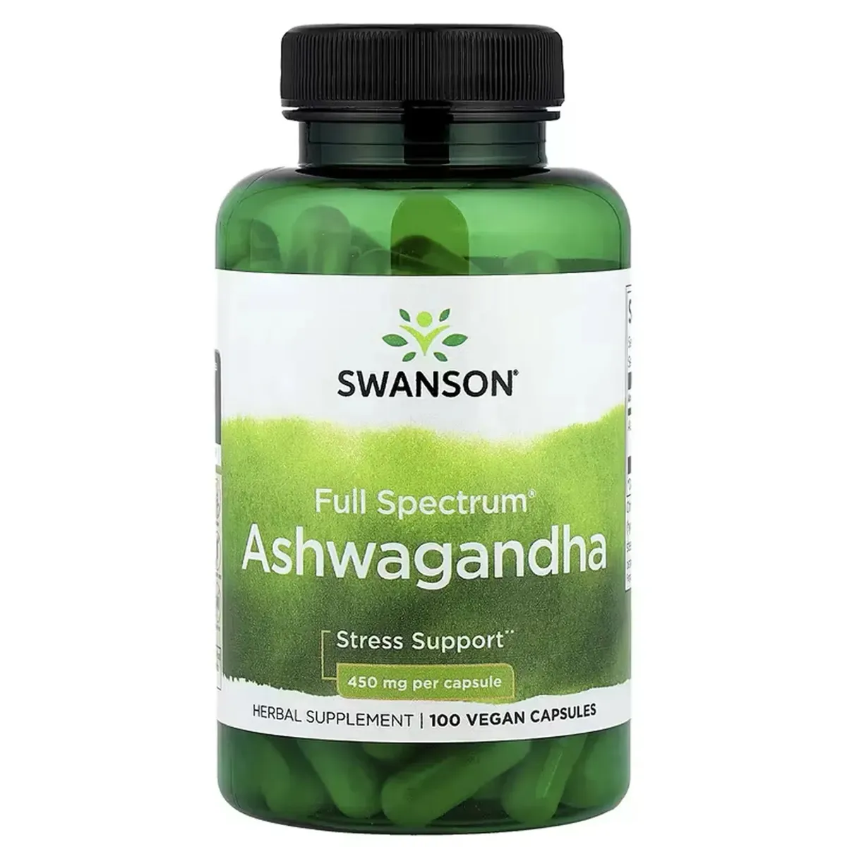 Ашваганда Full Spectrum Swanson Full Spectrum Ashwagandha 450mg 100 шт