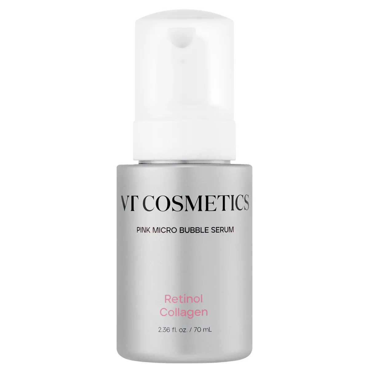 Антивозрастная микропузырьковая сыворотка с ретинолом и коллагеном VT Retinol Collagen Pink Micro Bubble Serum 70 мл
