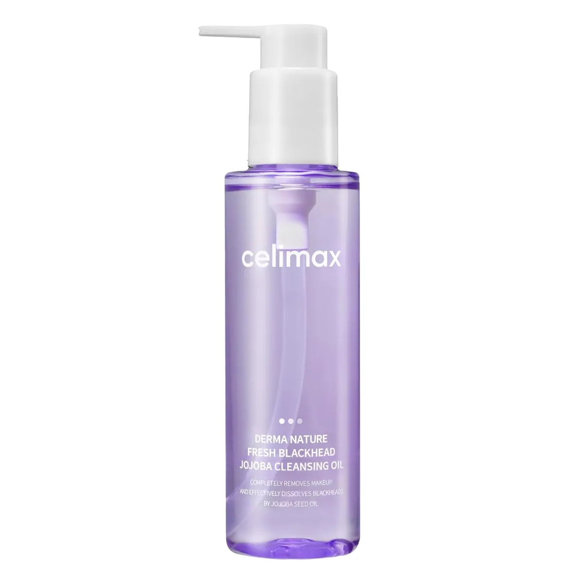 Очищувальна олія з жожобою проти чорних цяток Celimax Derma Nature Fresh Blackhead Jojoba Cleansing Oil 150 мл