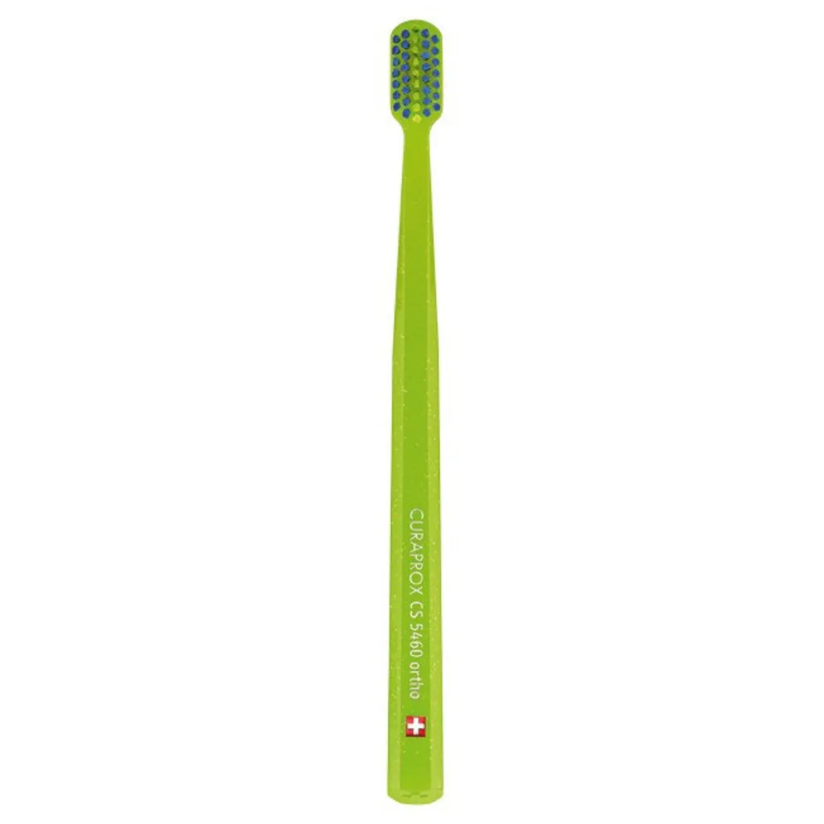 Зубная щетка ортодонтическая Curaprox Ortho CS 5460 Ultra Soft Салатовый - синий
