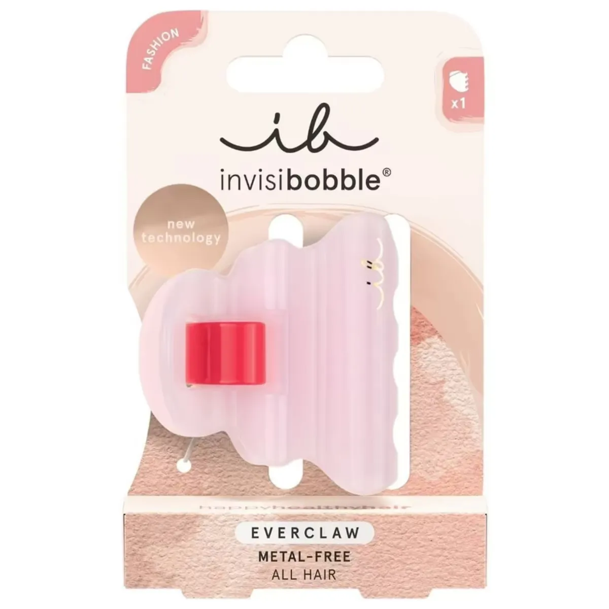 Заколка для волосся Invisibobble Everclaw Rosy Plateau 1 шт