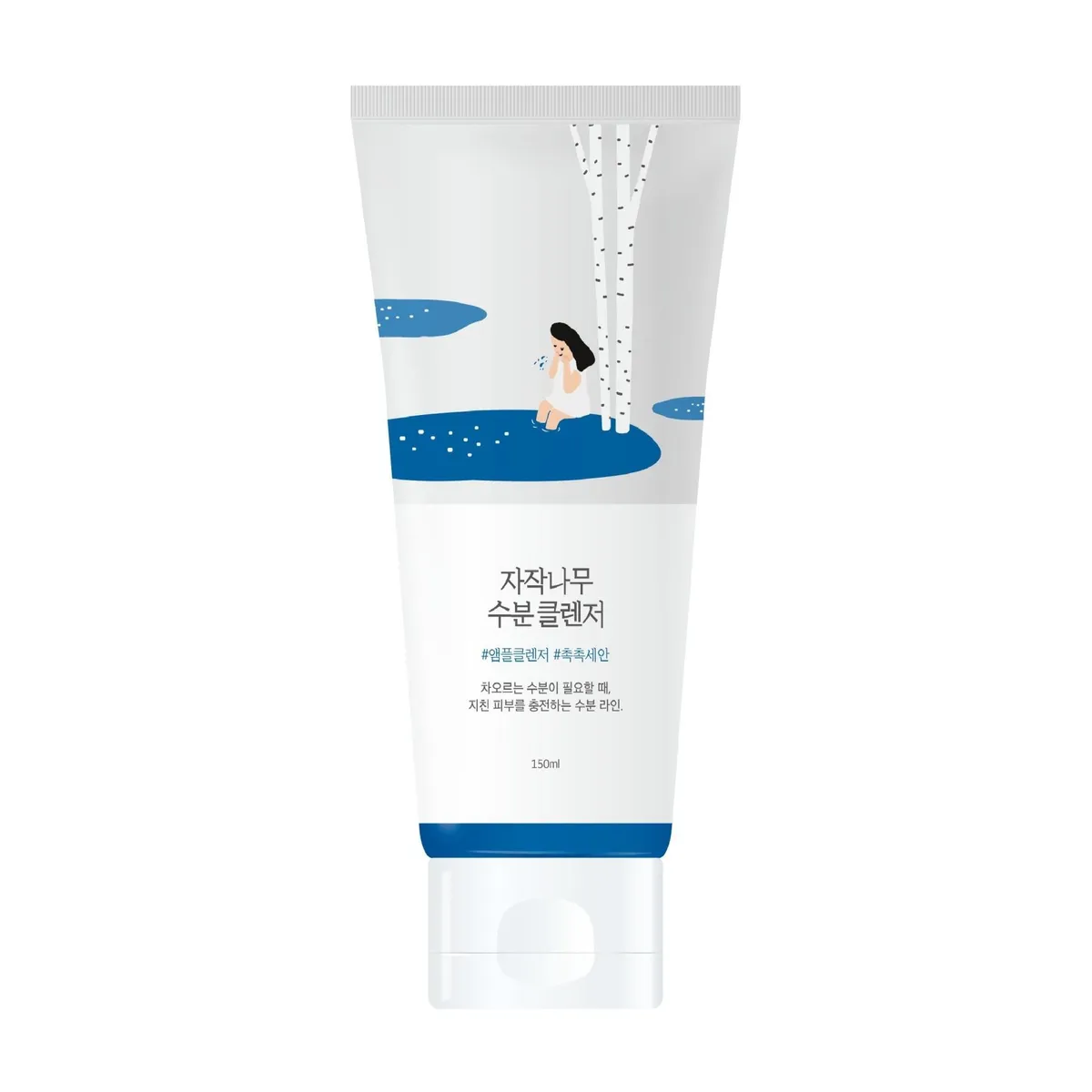 Зволожувальний гель для очищення шкіри з березовим соком ROUND LAB Birch Juice Moisturizing Cleanser 150 мл