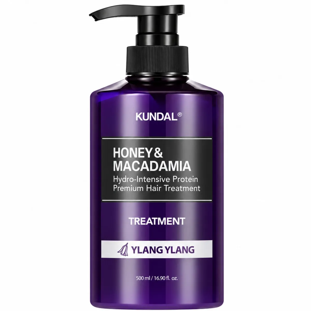 Интенсивный восстанавливающий кондиционер-маска для волос KUNDAL Honey & Macadamia Treatment Ylang Ylang 500 мл