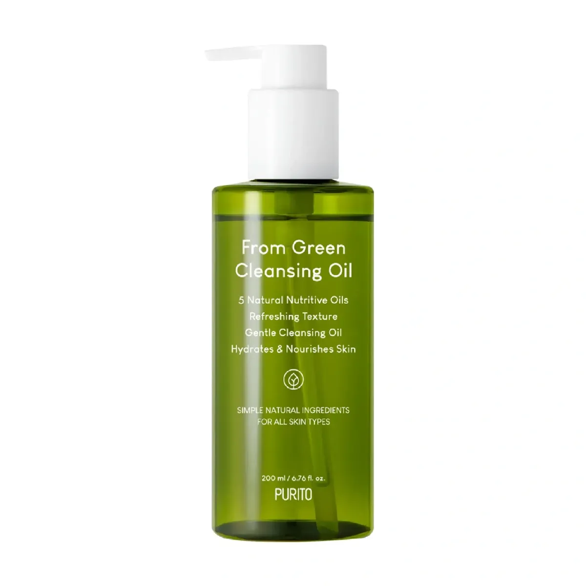 Гидрофильное очищающее масло Purito Seoul From Green Cleansing Oil 200 мл