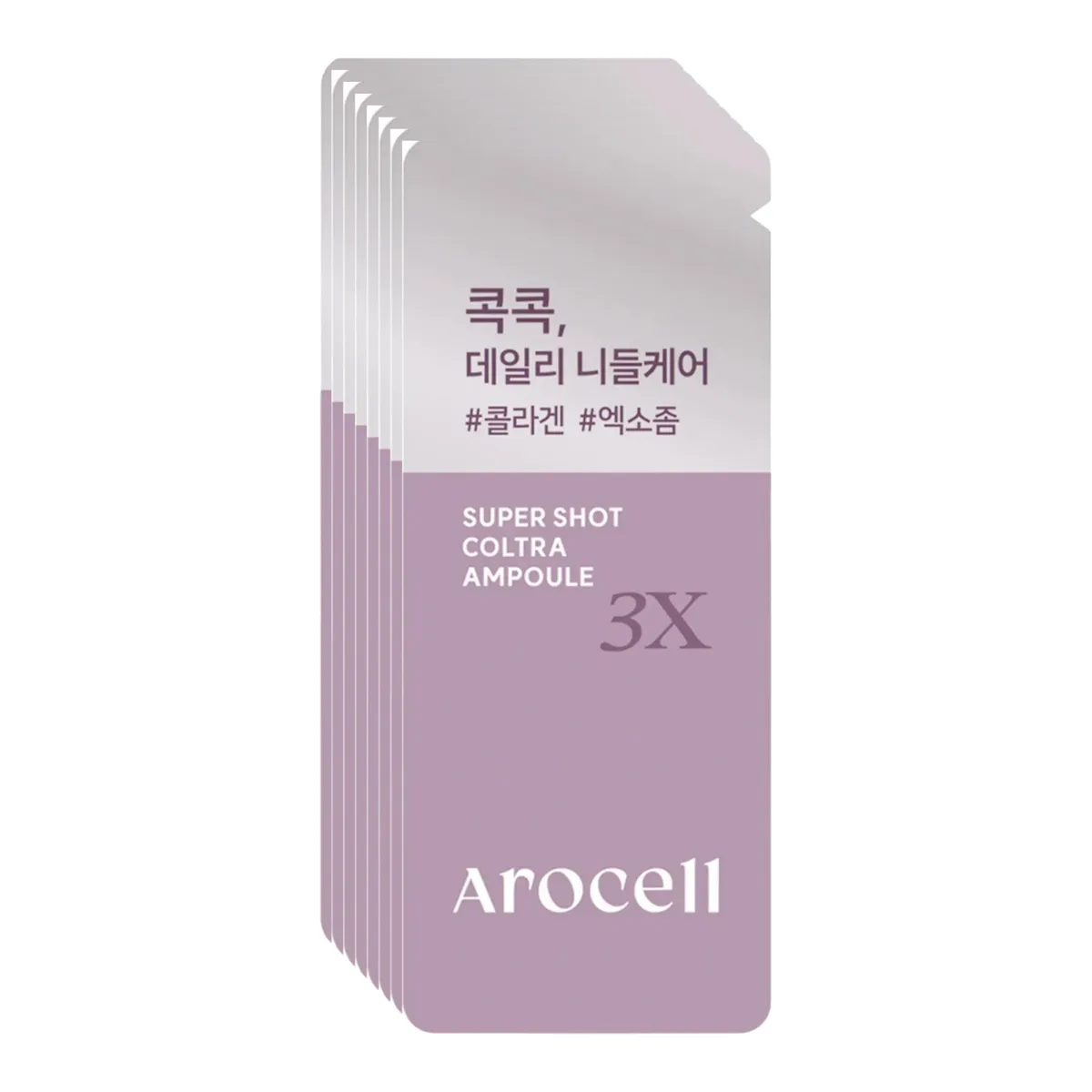 Колагенова ампула для обличчя з мікроспікулами Arocell Super Shot Coltra Ampoule 3X 1 мл * 7 шт