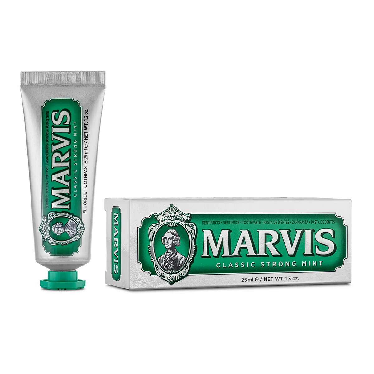 Зубная паста классическая интенсивная Мята Marvis Classic Strong Mint 25 мл