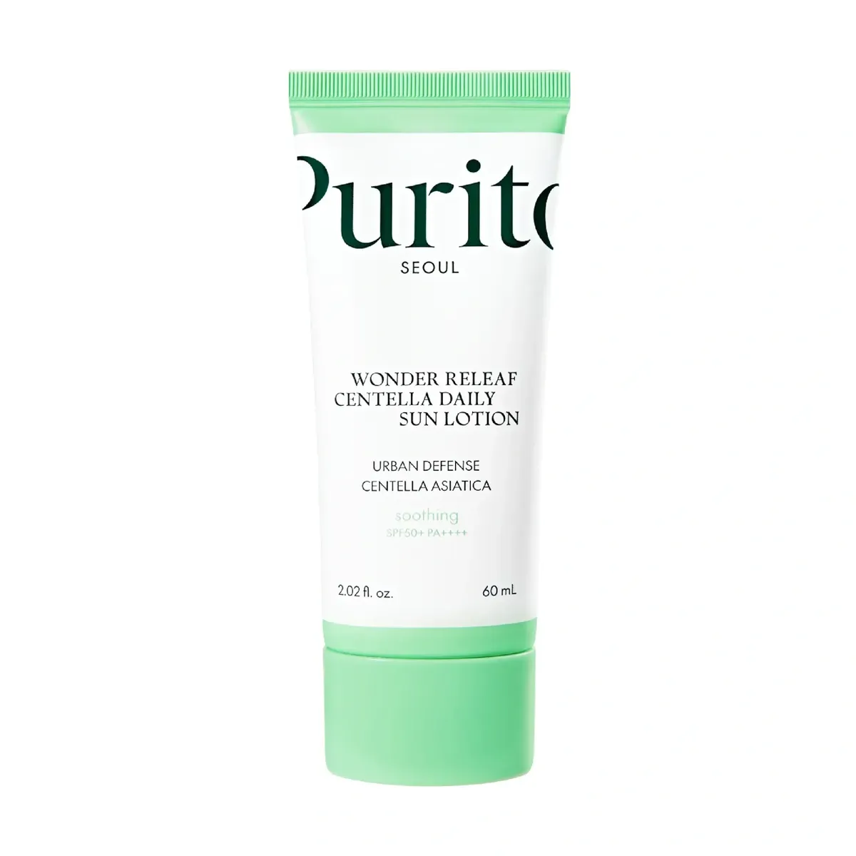 Солнцезащитный лосьон с центеллой Purito Seoul Wonder Releaf Centella Daily Sun Lotion 60 мл