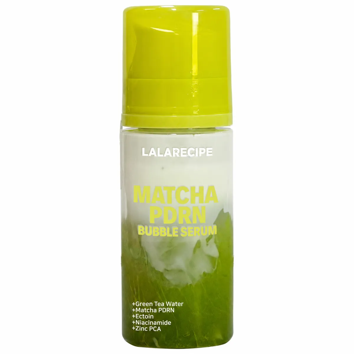 Сыворотка для лица с Matcha PDRN комплексом LALARECIPE Matcha PDRN Bubble Serum 95 мл