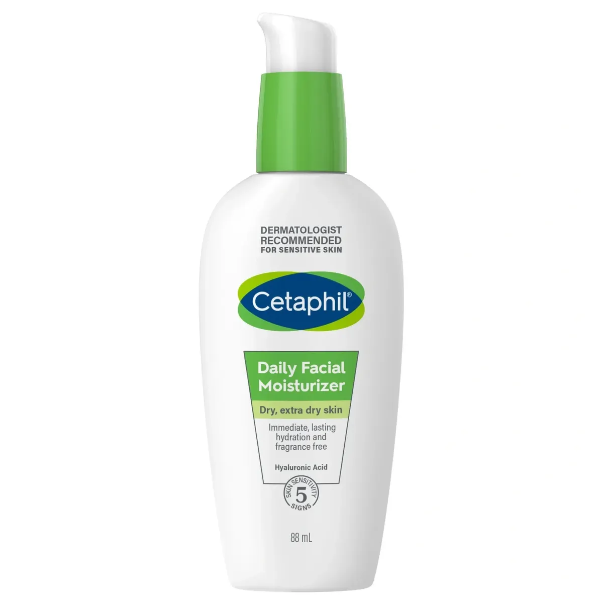 Ежедневный увлажняющий лосьон для кожи лица Cetaphil Daily Hydrating Lotion With Hyaluronic Acid 88 мл